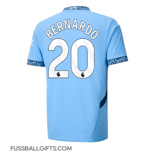 Manchester City Bernardo Silva #20 Fußballbekleidung Heimtrikot 2024-25 Kurzarm